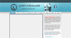 Desktop Screenshot of gypsyfolkensemble.com